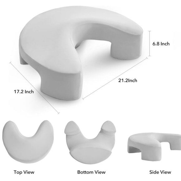 Side Sleeper Pillow with Arm Hole Memory Foam for Neck & Shoulder Pain Relief - Picture 4 of 8